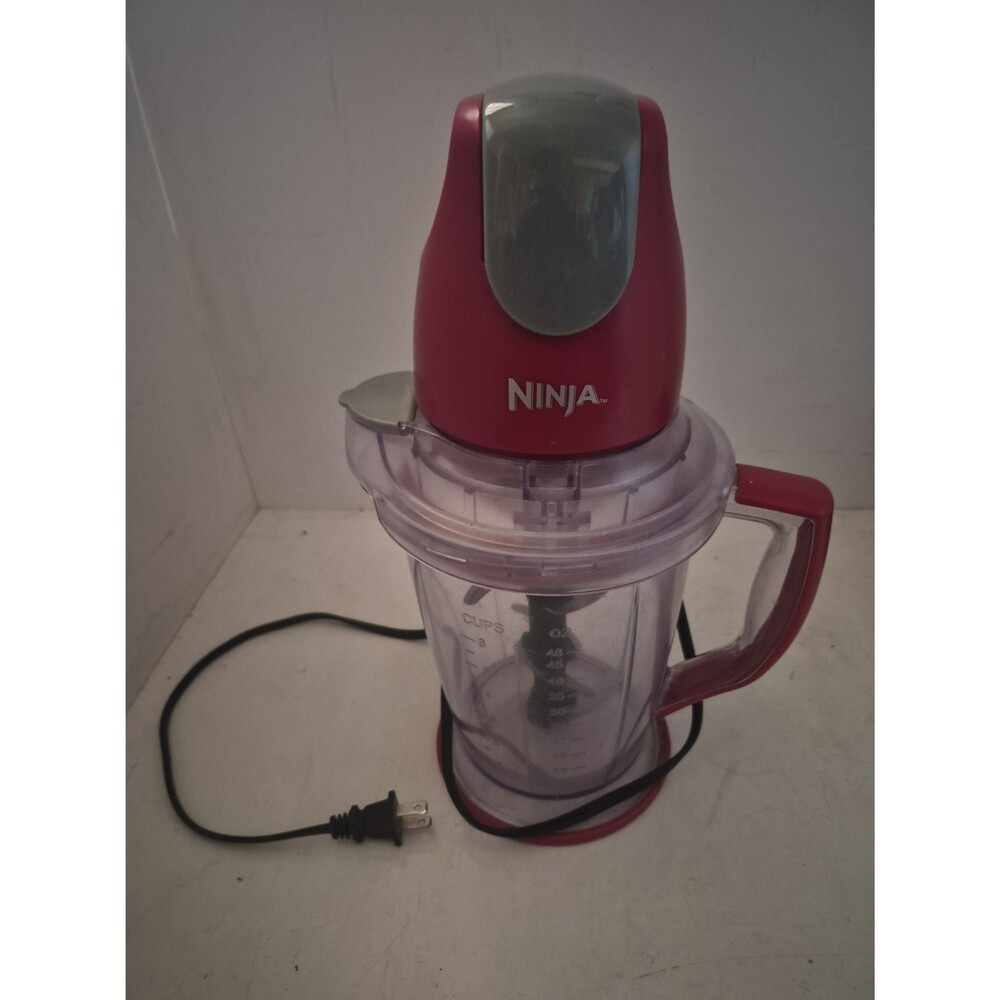 Ninja Food Processor QB750RD 30 6 Cups Blender & Food Processor Red